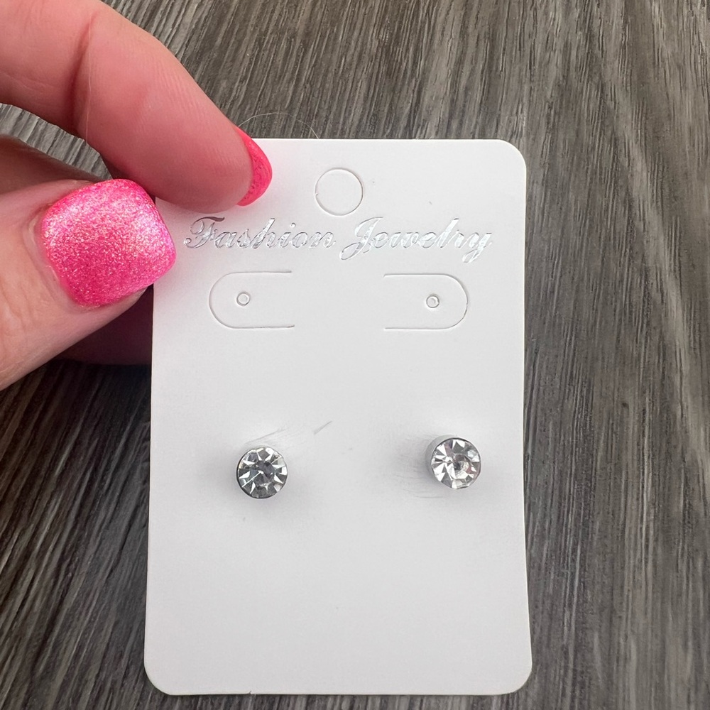 Fashion Jewelry Silver magnetic Stud Earrings